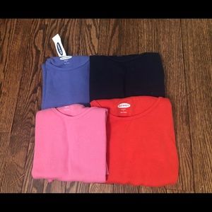 Lot of Large Old Navy Tanks - All New